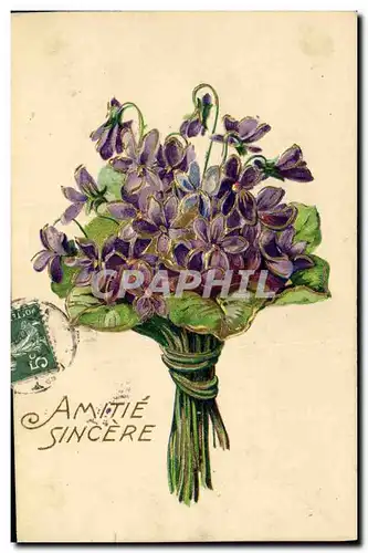 Cartes postales Fantaisie Fleurs