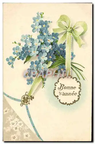 Cartes postales Fantaisie Fleurs