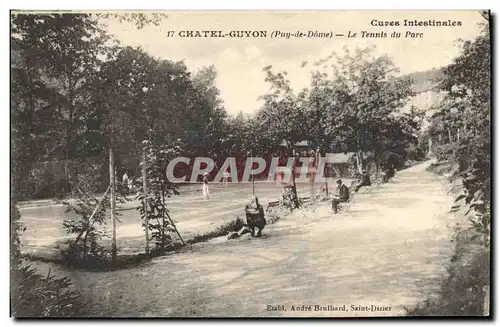 Cartes postales Tennis du parc Chatelguyon
