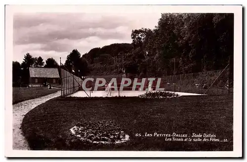 Cartes postales Tennis Les Petites Dalles Stade Dallais Les tennis et la salle des fetes