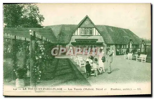 Ansichtskarte AK Tennis Le Touquet Paris Plage