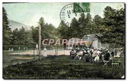 Cartes postales Tennis Le Mont Dore La Restauration du Capucin