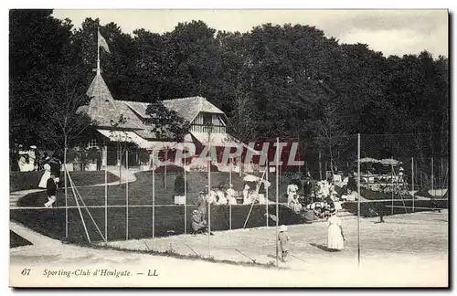 Cartes postales Tennis Sporting Club d&#39Houlgate