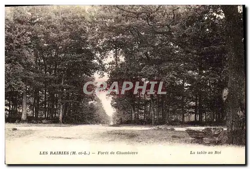 Cartes postales Arbre Les Rairies Foret de Chambiers