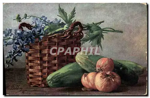 Cartes postales Fantaisie Nature morte