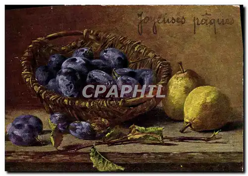 Cartes postales Fantaisie Nature morte