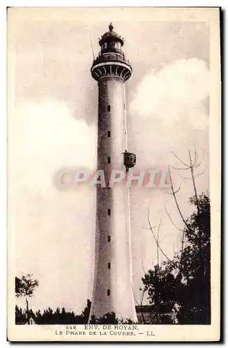 Cartes postales Phare de la Courbe Environs de Royan