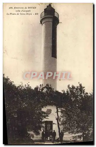 Ansichtskarte AK Phare de Terre Negre Environs de Royan