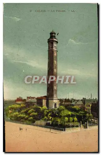 Cartes postales Phare Calais