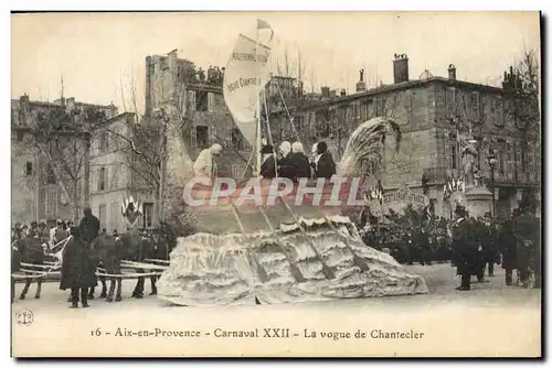 Ansichtskarte AK Carnaval XXII Aix en Provence La vogue de Chantecler