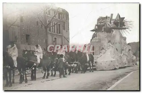 CARTE PHOTO Carnaval