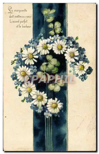 Cartes postales Fantaisie Fleurs