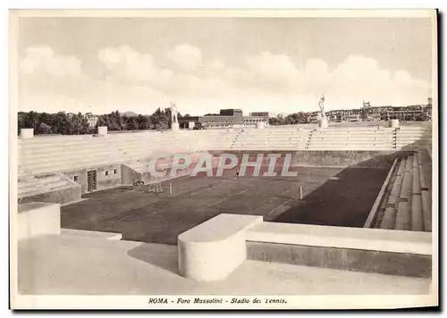 Cartes postales Stade Roma Foro Mussolini Stadie dei tennis
