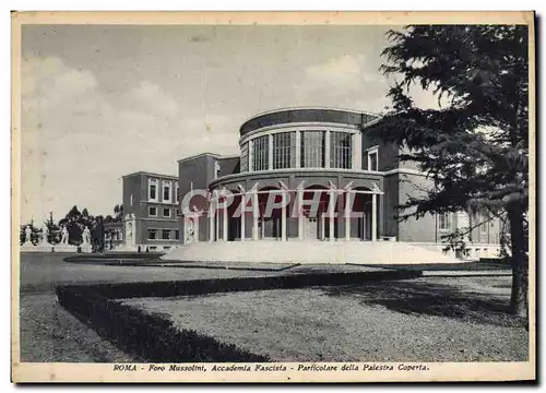 Cartes postales Roma Foro Mussolini Accademia Fascista