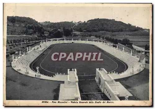 Ansichtskarte AK Stade Roma Foro Mussolini