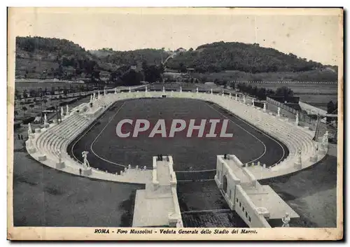 Cartes postales Stade Roma Foro Mussolini