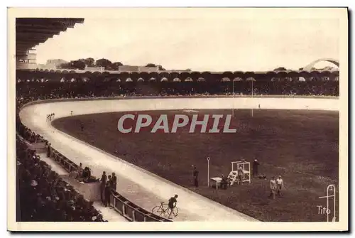 Ansichtskarte AK Stade municipal Le grand tournant Nord Le controle Bordeaux