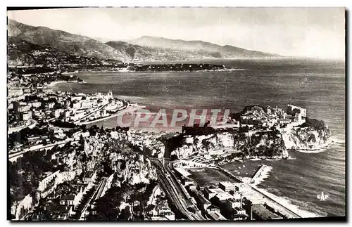 Moderne Karte Stade Monaco Principaute Monaco