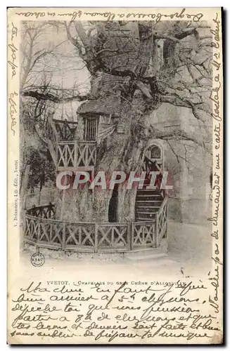 Cartes postales Arbre Yvetot Chapelles du gros chene d&#39Allouville