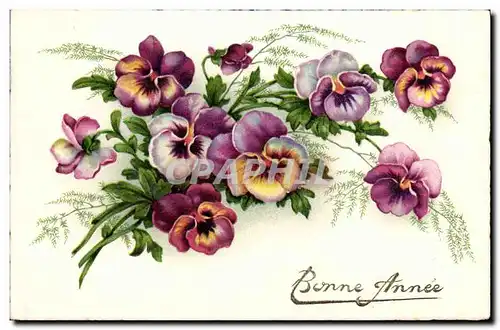 Cartes postales Fantaisie Fleurs