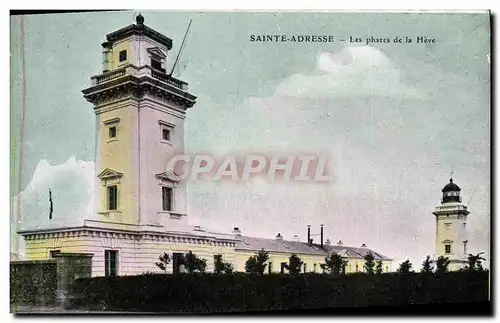 Ansichtskarte AK Phare Sainte Adresse Les phares de la Heve