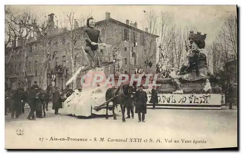 Ansichtskarte AK Carnaval XXII et SM Vol au Vent epatee Aix en Provence
