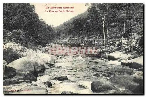 Ansichtskarte AK Morvan La Cure en foret Chenue