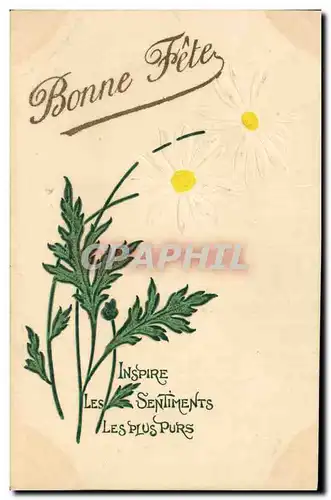 Cartes postales Fantaisie Fleurs