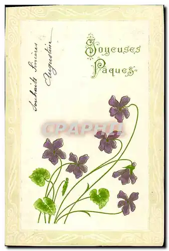 Cartes postales Fantaisie Fleurs