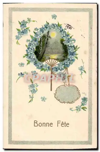 Cartes postales Fantaisie Fleurs