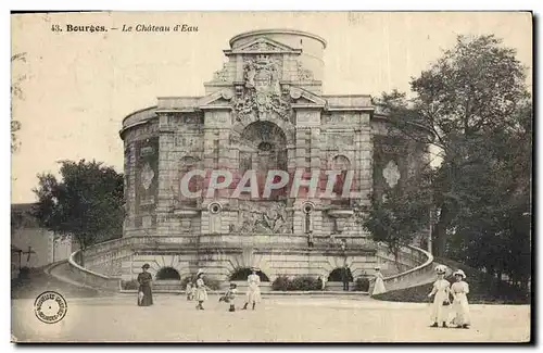 Cartes postales Chateau d&#39eau Bourges