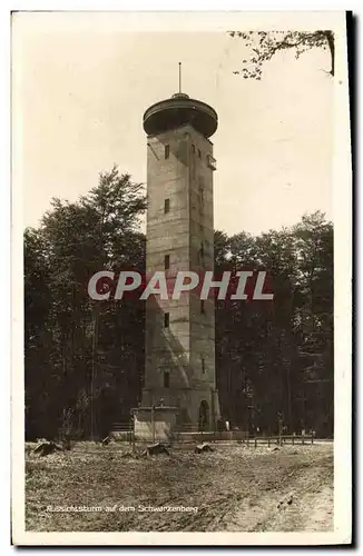 Cartes postales Chateau d&#39eau Aussichtsturm auf dem Schwarzenberg