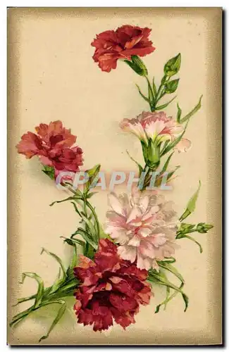 Cartes postales Fantaisie Fleurs