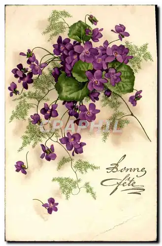 Cartes postales Fantaisie Fleurs