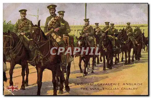 Cartes postales Militaria Cavalerie anglaise