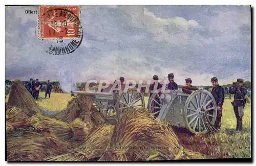 Cartes postales Militaria Notre glorieux 75