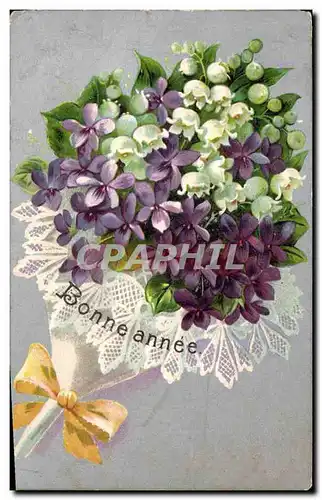 Cartes postales Fantaisie Fleurs