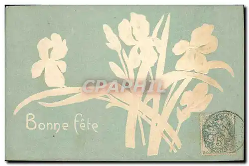 Cartes postales Fantaisie Fleurs