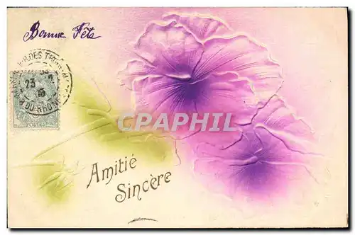 Cartes postales Fantaisie Fleurs