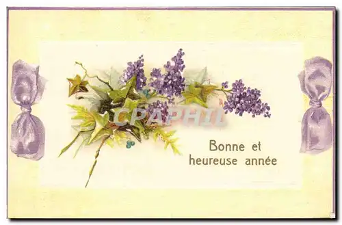 Cartes postales Fantaisie Fleurs