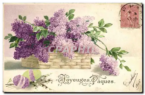 Cartes postales Fantaisie Fleurs