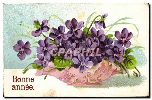 Cartes postales Fantaisie Fleurs