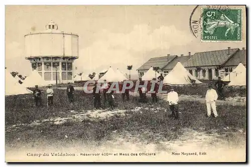 Ansichtskarte AK Chateau d&#39eau Camp du Valdahon Reservoir et mess des officiers Militaria