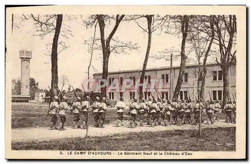 Cartes postales Chateau d&#39eau Camp d&#39Auvours Le batiment neuf et le chateau d&#39eau Militaria