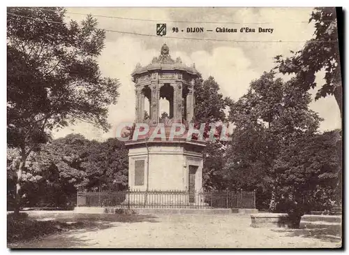 Cartes postales Chateau d&#39eau Darcy Dijon