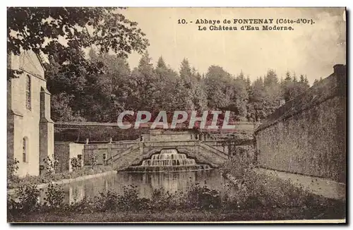 Cartes postales Chateau d&#39eau moderne Abbaye de Fontenay