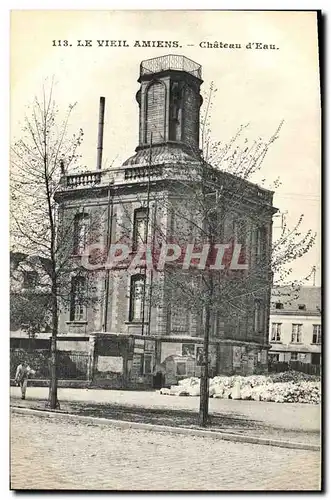 Cartes postales Chateau d&#39eau Amiens