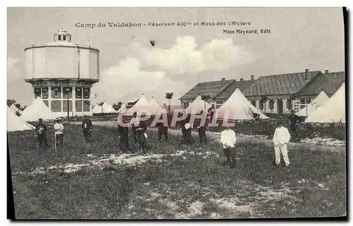 Ansichtskarte AK Chateau d&#39eau Camp du Valdahon Reservoir et mess des officiers Militaria