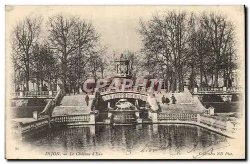 Cartes postales Chateau d&#39eau Dijon