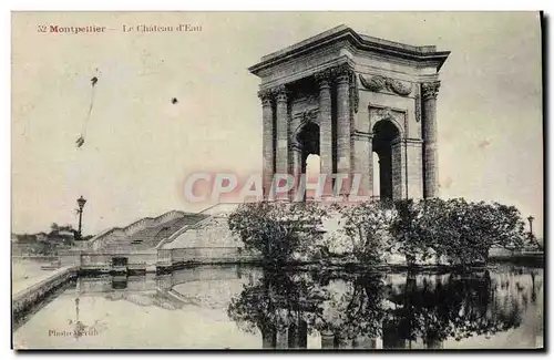 Cartes postales Chateau d&#39eau Montpellier